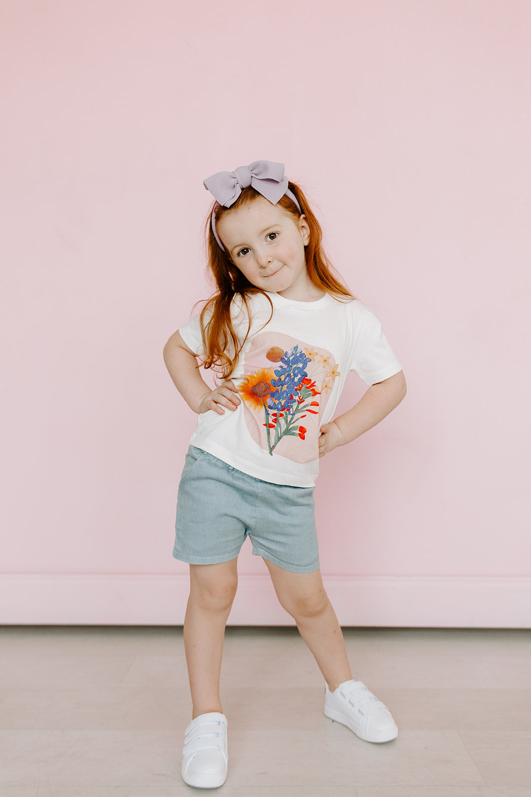 Printed Tee - Wildflower Bouquet