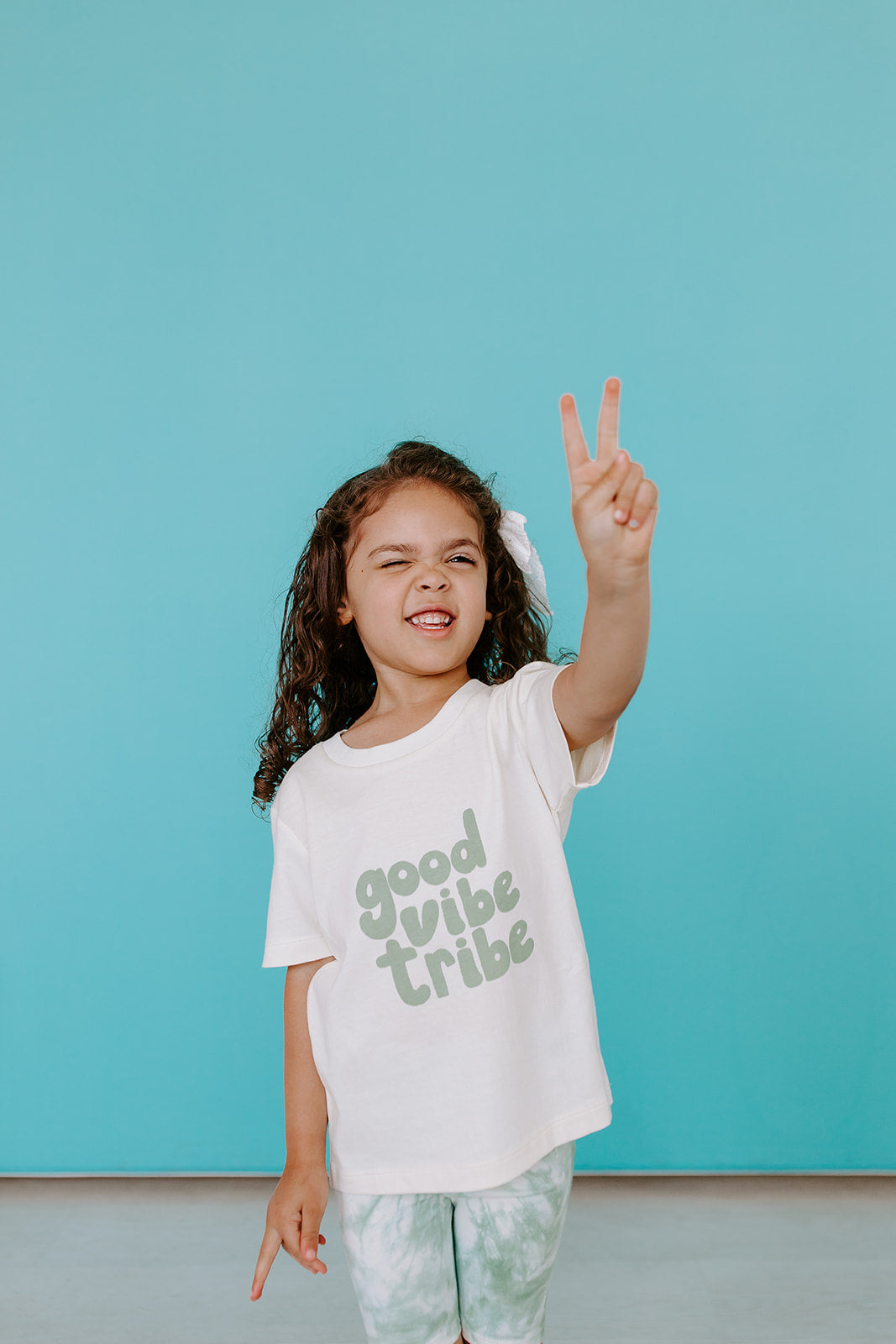 Printed Tee - Good Vibe Tribe