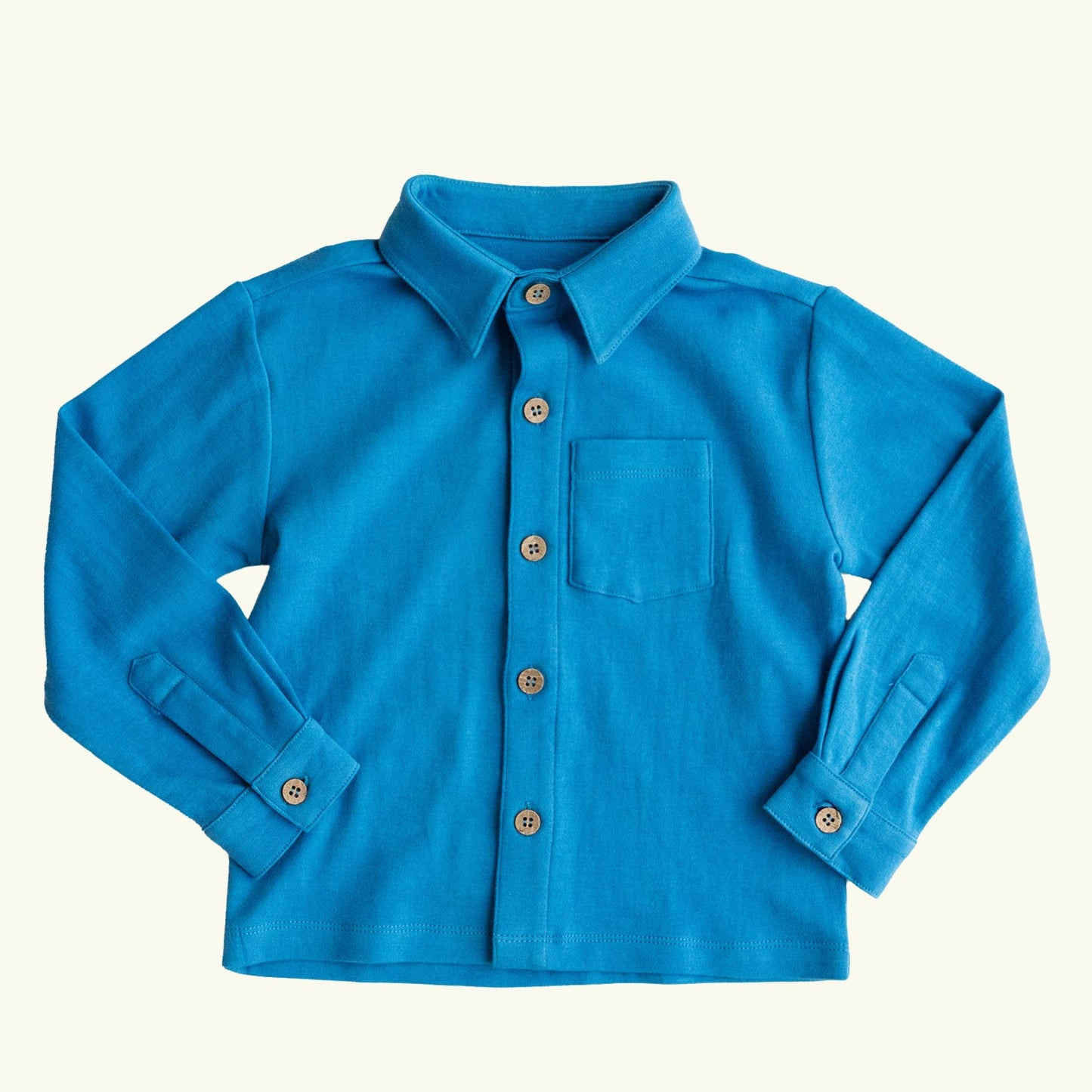 Matthew Button-up- Bizz Blue