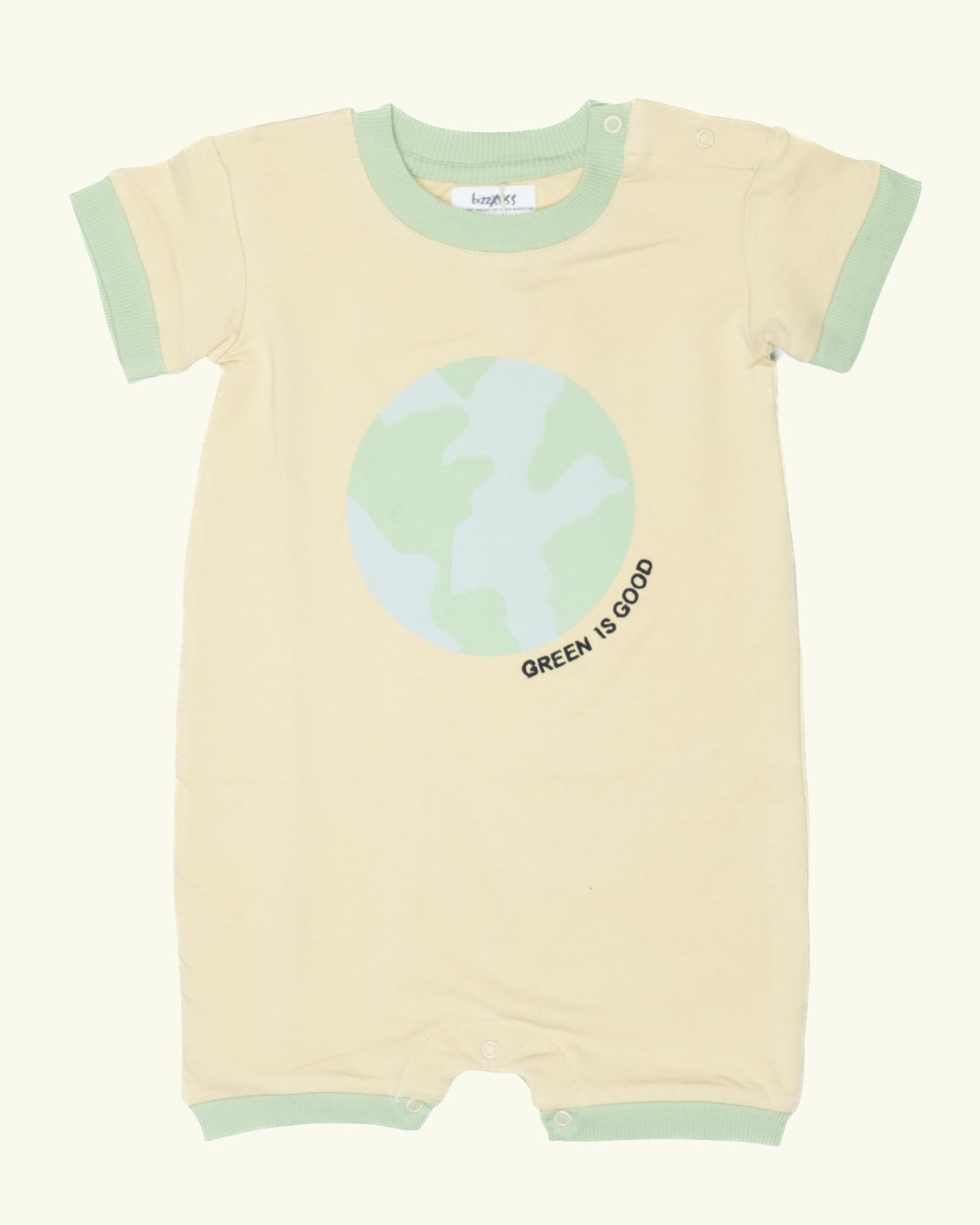 Retro Romper - Green is Good