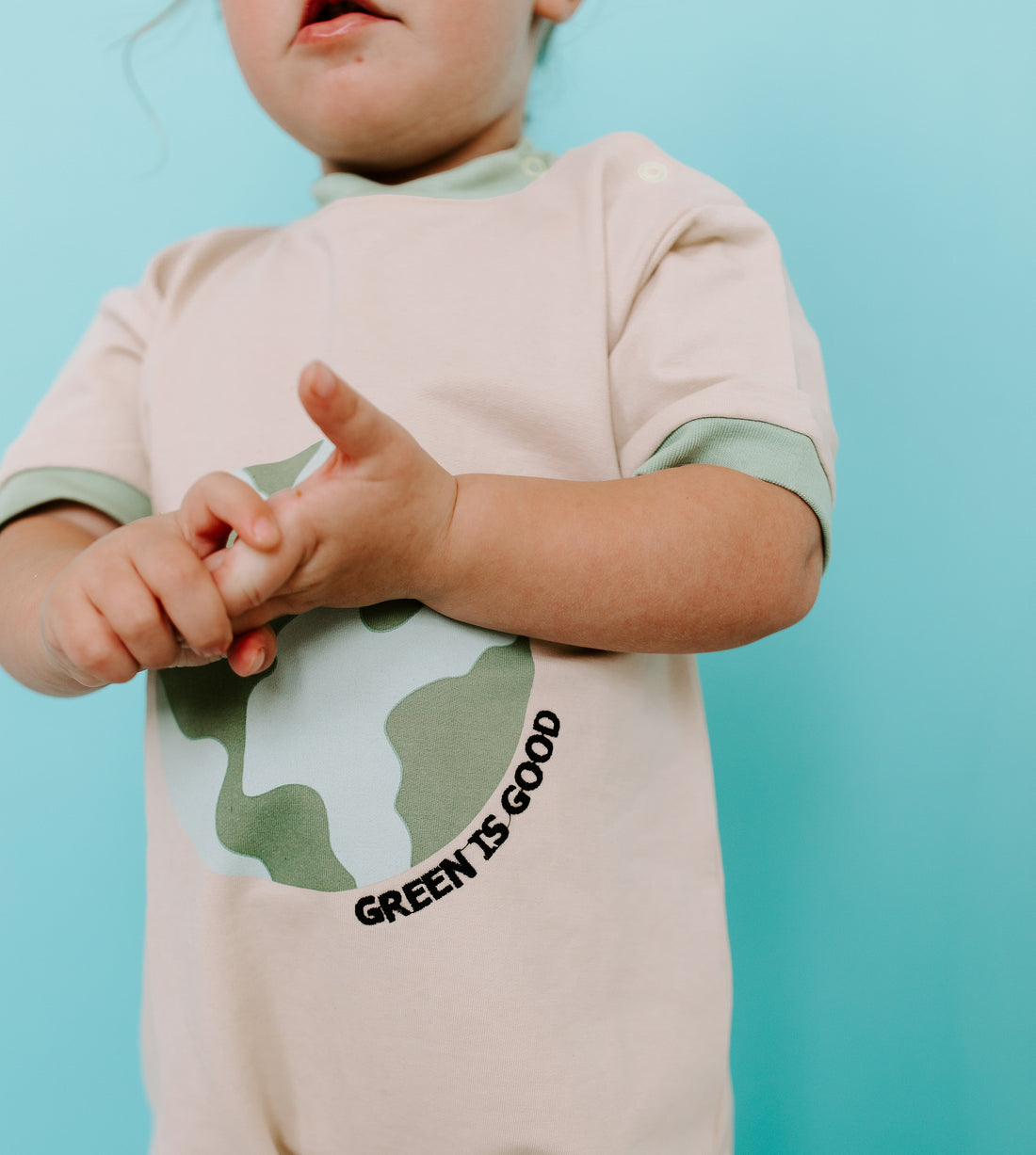 green is good sustainability for kids clothing