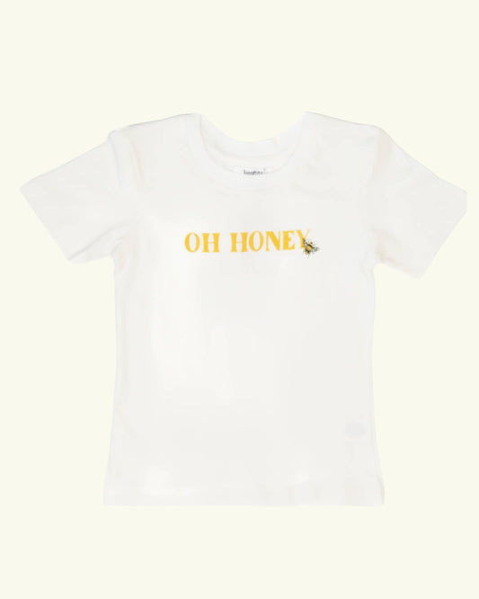 Printed Tee - Oh Honey