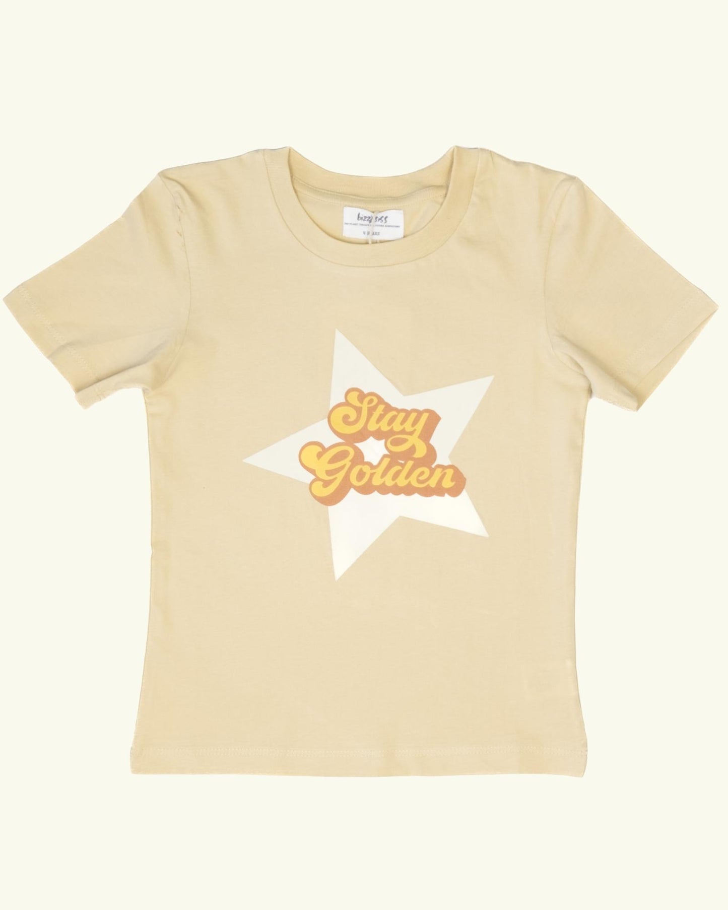 Printed Tee - Stay Golden