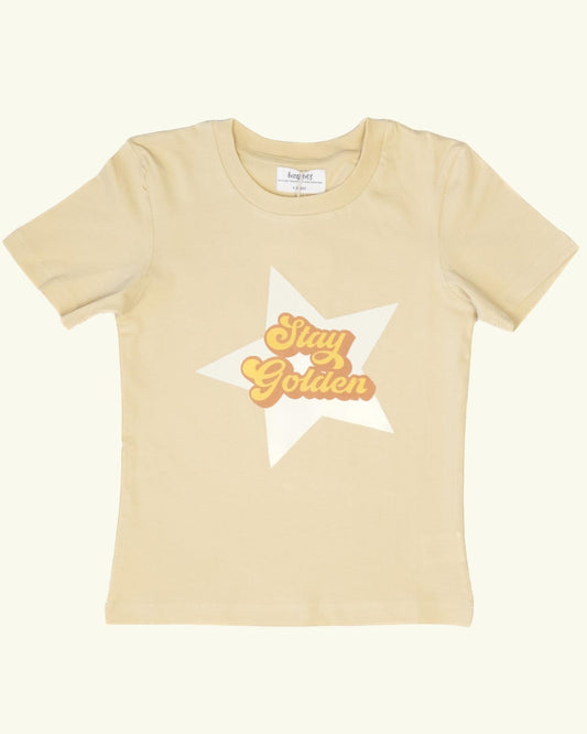 Printed Tee - Stay Golden