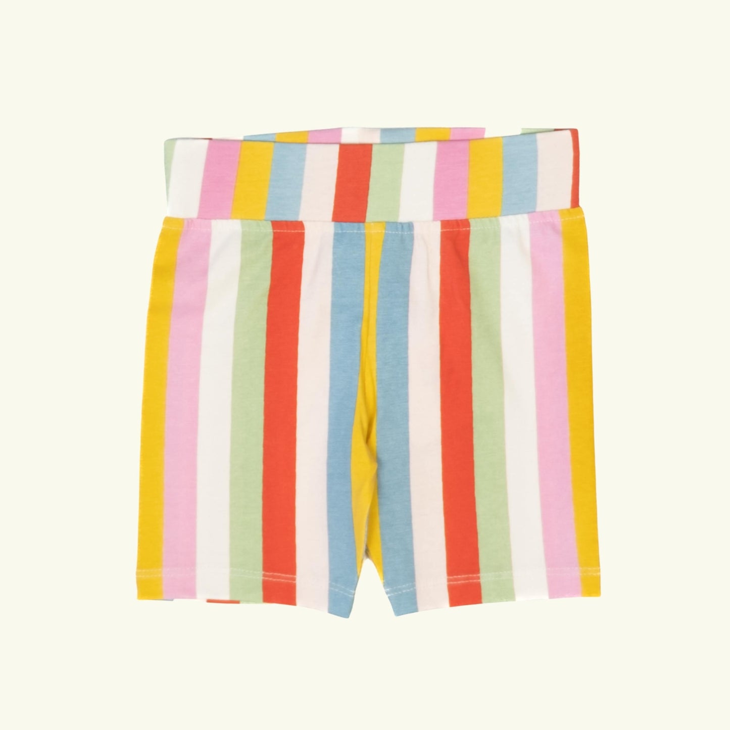 Biker Shorts - Bright Stripe