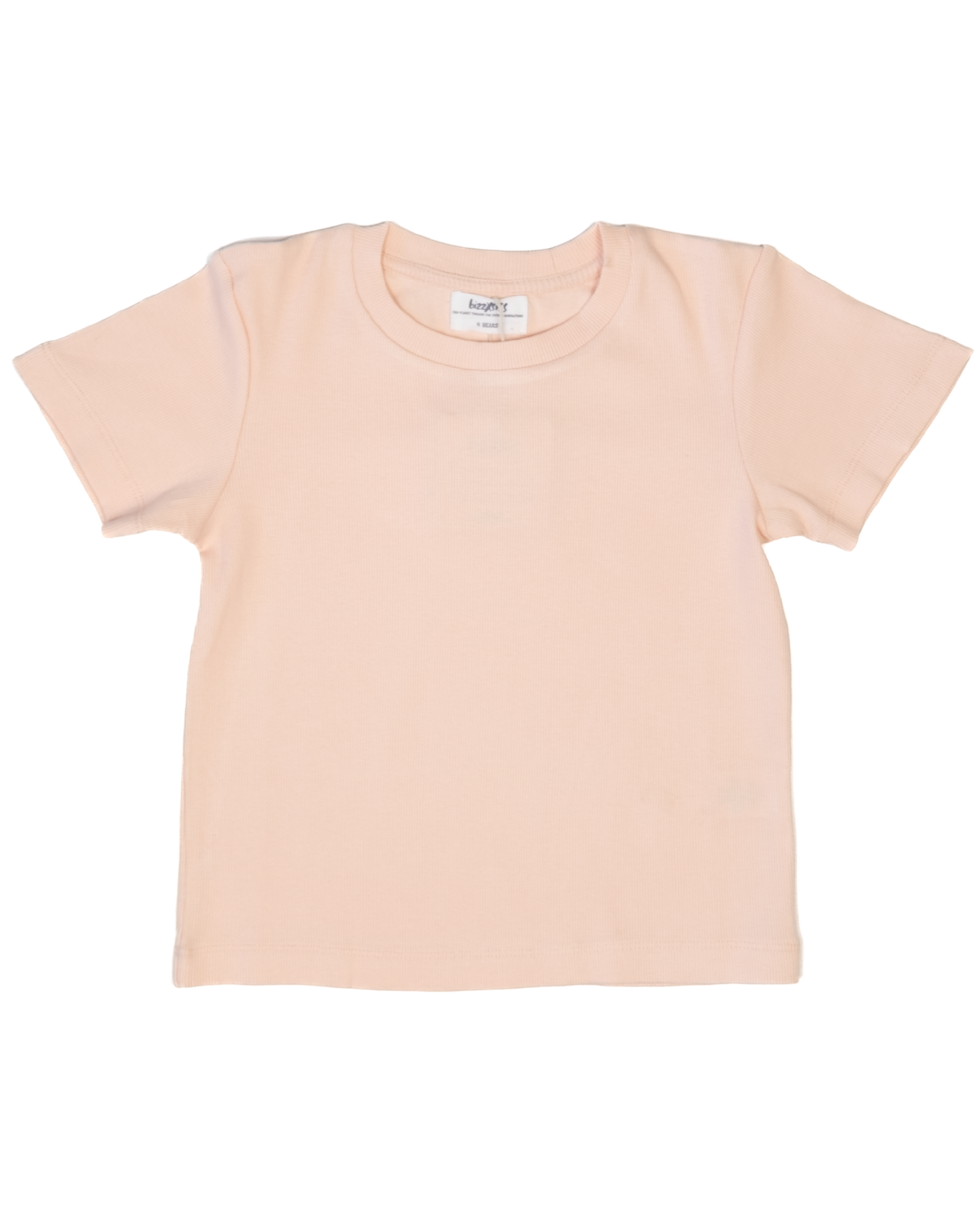 Ribbed Tee - Soft Pink