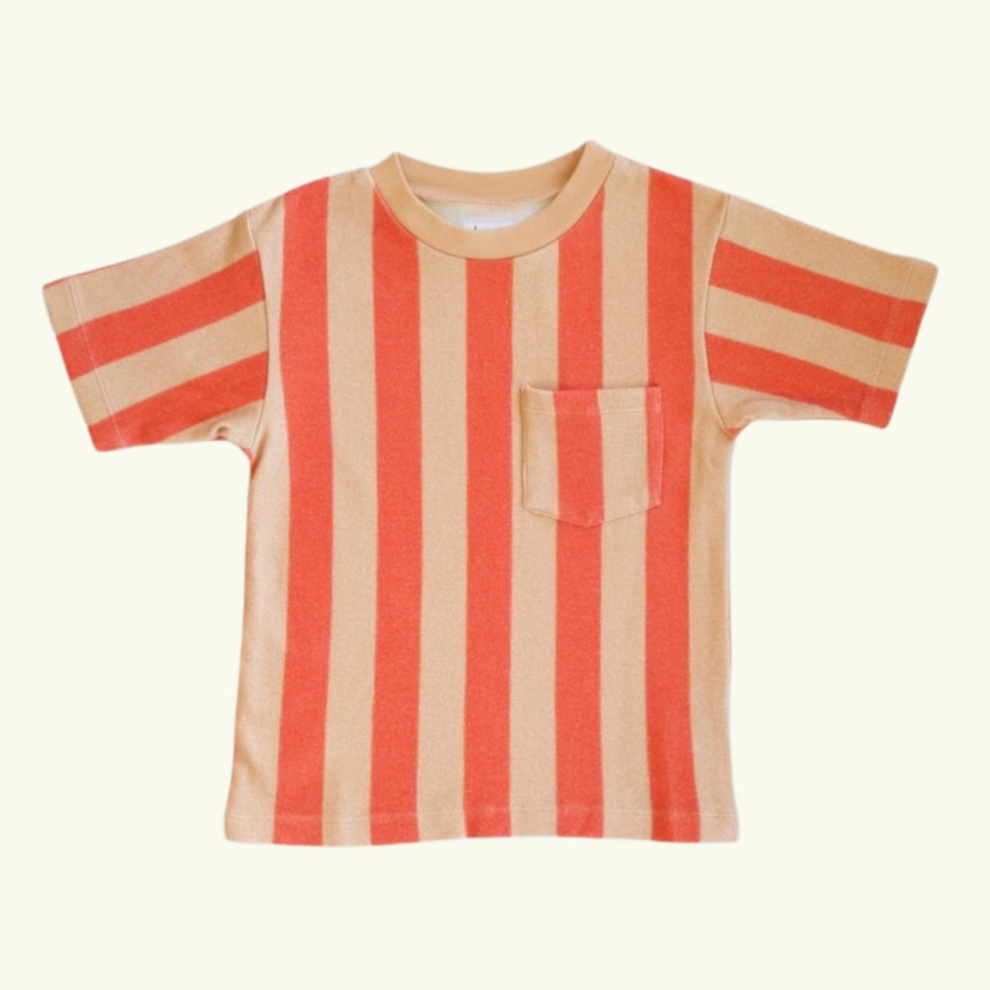 Pocket Tee, Wide Stripe