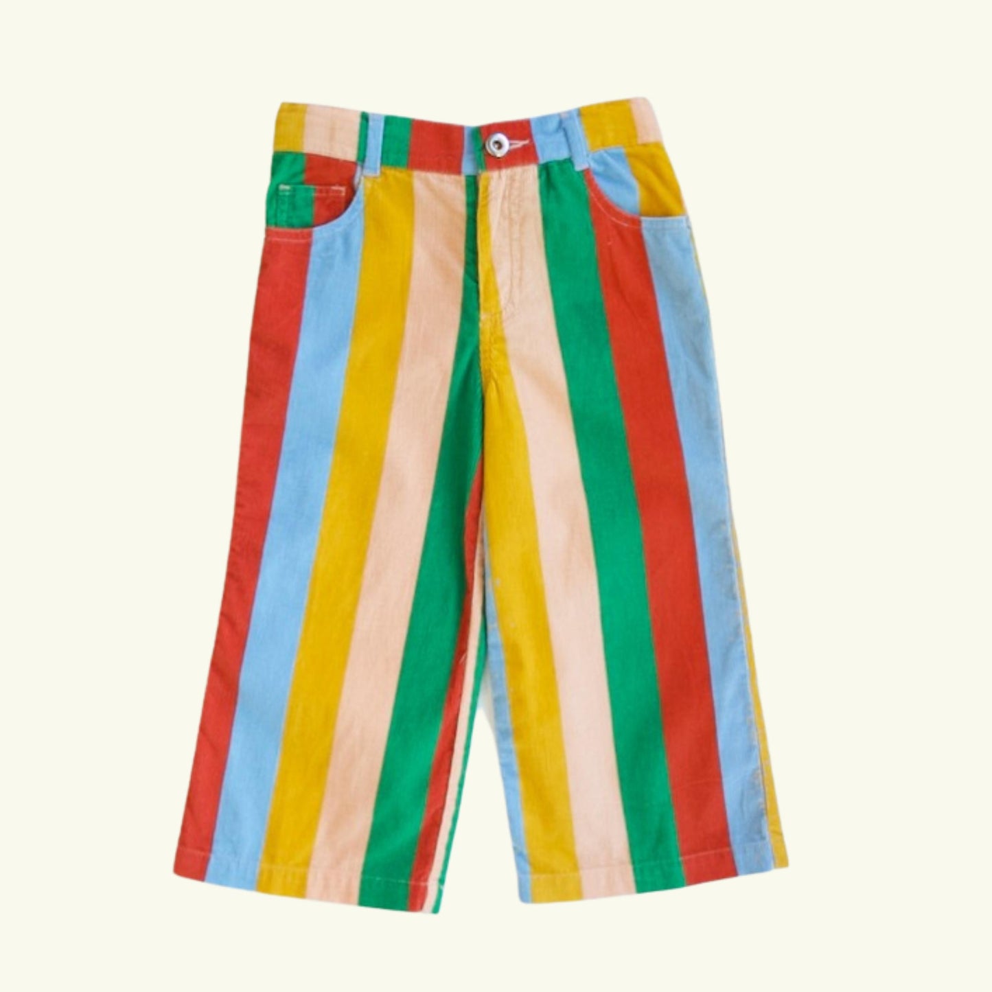 Suzie Crop Pants, Carnival Stripe