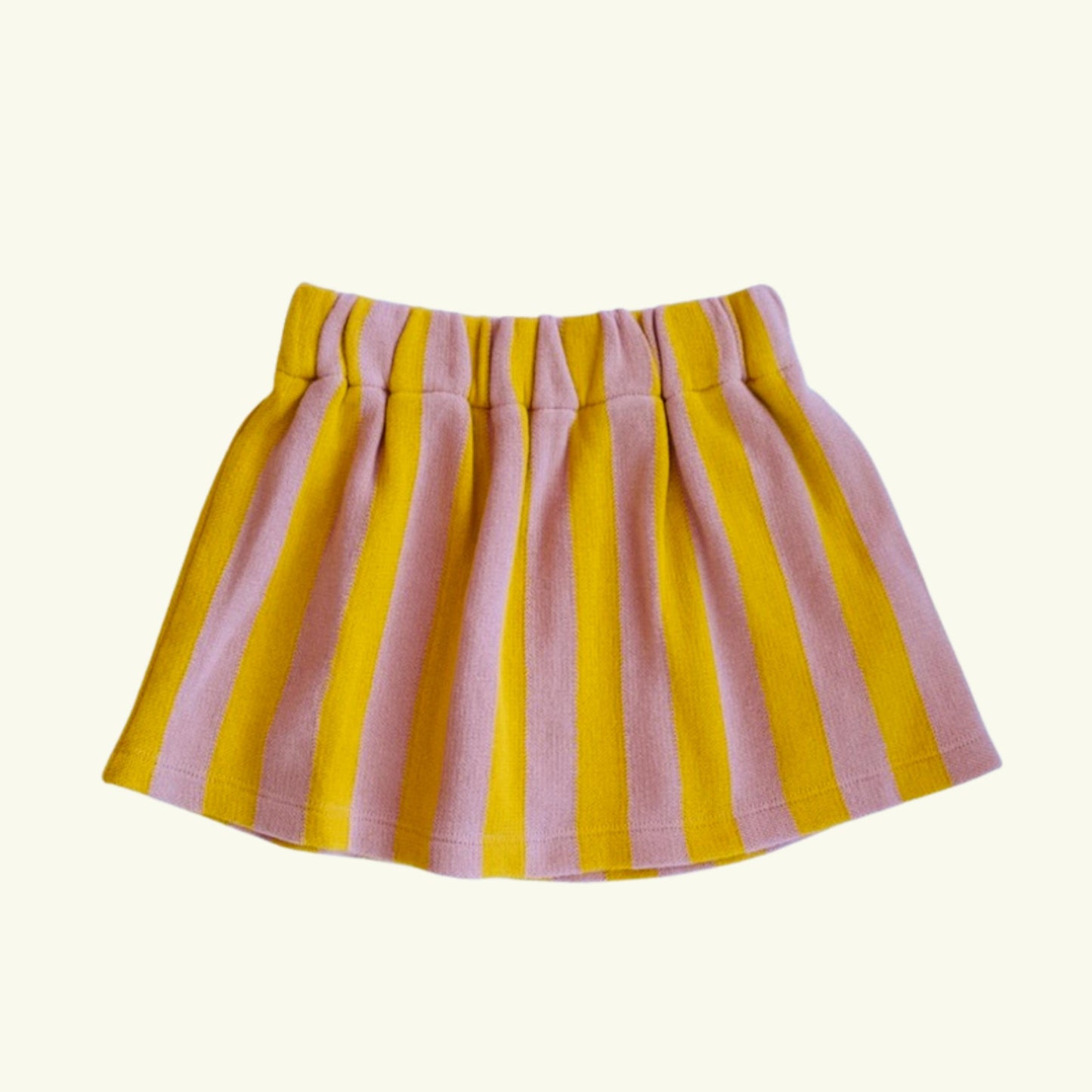 Evie Skirt, Golden Stripe